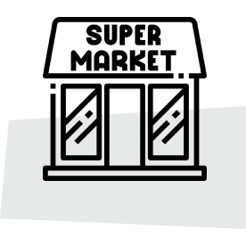 Selbstbedienungs-Supermarkt